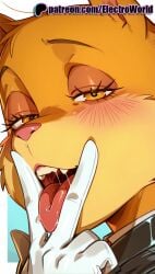 1girls 2025 ai_generated artist_name electroworld female hi_res high_quality high_resolution highres nickelodeon patreon patreon_username sandy_cheeks solo spongebob_squarepants stable_diffusion tongue tongue_out watermark