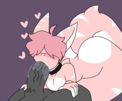 anthro ass big_butt bovid caprine duo fellatio fish goat huge_butt male male/male mammal marine mortis oral penile sex shark