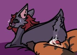 2025 after_sex aliasing anthro anus ass bat bizr bodily_fluids brown_body brown_scales cowgirl_position cum cum_in_vagina cum_inside digital_media_(artwork) duo female flying_fox from_front_position fur genital_fluids genitals grinding grinding_on_penis hair kobold lehto low-angle_view lying lying_on_another male male/female male_penetrating mammal mating_press megabat membrane_(anatomy) membranous_wings nude on_bottom on_top penetration penile penile_penetration piercing purple_body purple_fur rear_view red_hair reverse_mating_press scales scalie scut_tail semi-anthro sex short_tail simple_background sitting sitting_on_another smile sweat tail velika_(bizr) vulva winged_arms wings
