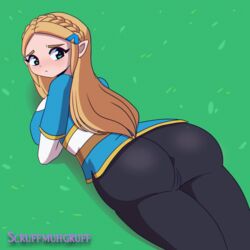 1girls animated ass big_ass big_breasts big_butt blinking bouncing_ass breasts butt cameltoe clothed clothes clothing eyebrows eyelashes female female_only fully_clothed hips huge_ass huge_butt humanoid large_ass large_breasts large_butt princess_zelda scruffmuhgruff solo solo_female the_legend_of_zelda thick thick_ass thick_thighs thighs twerking wide_hips zelda_(breath_of_the_wild)