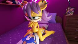 3d animated anthro female_masturbation female_only mina_mongoose pillow_humping sega sonic_(series) sonic_the_hedgehog_(series) sound ssmerchant tagme video