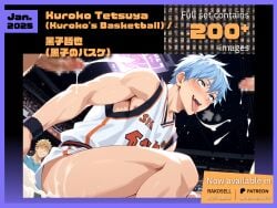 ai_generated anime bara gay hentai kl_99 kuroko's_basketball kuroko_no_basuke male male/male male_only tetsuya_kuroko yaoi