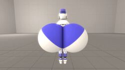 animated animation ass ballora_(fnafsl) big_booty big_booty_girl big_butt bouncing_butt female female_butt female_only gif_animation twerking twerking_girl