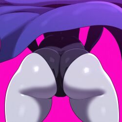 1girls ass ass_focus big_ass dat_ass dc_comics female female_only grey_body huge_ass leotard mullon rachel_roth raven_(dc) solo solo_female solo_focus teen_titans that_ass_was_fat