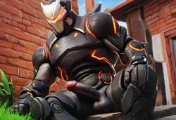 3d ai_generated armor armored_male ass ass_focus bara bara_ass big_ass big_butt big_penis fortnite fortnite:_battle_royale gay helmet humanoid inviting juicy_bara male male_focus male_only manly masculine masked masked_male offering_to_viewer omega_(fortnite) penis penis_focus penis_out round_ass round_butt seated showing_ass side_view sitting solo solo_male thick_thighs unusual_eyes visible_penis yaoi