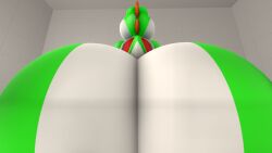 ass big_booty big_butt booty facesitting facesitting_pov furry gay male male_butt male_only pov yoshi