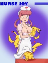 1girls 3boys 3boys1girl breasts cunnilingus_in_skirt doggy_style female from_behind furry interspecies larger_female male nintendo nipples nurse_joy nursing pikachu pokemon pokephilia smaller_male zoophilia