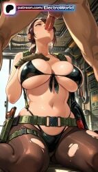 quiet (metal gear) from metal gear solid by electroworld