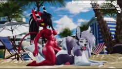 2futas 3d abs anal anal_sex animated beach beach_sex big_penis blender_(software) canine_humanoid completely_nude_futanari cute from_behind fur furry futa_on_futa futa_penetrated futadom futanari hellaverse helluva_boss imp looking_pleasured loona_(helluva_boss) lying_on_stomach no_sound panting pleasure_face public_sex sallie_may_(helluva_boss) sallie_may_(valorlynz) screwingwithsfm sex tagme tail tongue_out trans_woman transfem video watermark