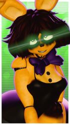 2026 3d 3d_(artwork) 3d_render anthro anthro_femboy bunny bunny_boy bunny_ears cock five_nights_at_freddy's furry furry_femboy gold_body green_eyes jordevoir mishuyuu_(modeler) solo spring_bonnie_(fnaf) spring_bonnie_(mishuyuu)