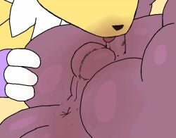 1boy 1boy1ambiguous age_difference ambiguous_gender animated anthro anthro_only anus balls ballsack blowjob close-up close_up digimon digimon_(species) dominant dominant_male fellatio furry furry_only gif impmon larger_ambiguous legs_up male male/ambiguous micropenis neck_tuft oral penis penis_in_mouth pixel_animation pixel_art purple_body purple_skin renamon sex short_playtime shorter_than_10_seconds simple_background size_difference small_balls small_penis small_testicles smaller_male submissive submissive_ambiguous sucking sucking_penis watermelon_(artist) white_body white_fur yellow_body yellow_fur young younger_male