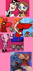 blossom_(powerpuff_girls) bubbles_(powerpuff_girls) buttercup_(powerpuff_girls) cartoon_network hyper_eyes lactation mojo_jojo ms._keane powerpuff_girls professor_utonium sara_bellum straight_hair