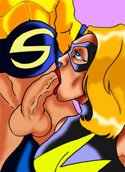 1boy 1boy1girl 1girls avengers balls belt blonde_hair blowjob blue_eyes carol_danvers domino_mask erection faceless_male fellatio female human human_only leotard light-skinned_male lipstick long_hair looking_up makeup male marvel mask mrfuzzynutz ms._marvel_(carol_danvers) muscular oral oral_sex penis purple_background red_lips red_lipstick robert_reynolds sex solo_focus straight straight_hair superhero superheroine testicles the_sentry uncensored veiny_penis