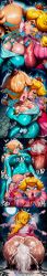 1girl 2026 2girls after_anal after_sex ahegao ai_generated anal aqua_dress ass ass_focus ass_grab bent_over blonde_hair blue_eyes blush breast_press breasts brooch bulge choker cleavage closed_eyes clothed_sex clothes_lift collarbone comic comic_page comic_strip covered_penis cross-section crown cum cum_in_ass cum_in_pussy cum_on_ass cum_overflow cum_pool cumdrip doggystyle dress dress_lift earrings ejaculation elbow_gloves emphasis_lines english_text erection erection_under_clothes excessive_cum french_kiss from_behind fucked_silly full_moon futa_with_female futanari gaping gloves hair_over_one_eye heart high_heels huge_ass internal_cumshot jewelry kiss large_breasts lips lipstick long_hair looking_at_viewer makeup mario_(series) mini_crown moon multiple_girls night night_sky nintendo nintendo_switch off-shoulder_dress open_mouth outdoors patreon_logo patreon_username penis pink_dress possessed princess_peach princess_rosalina puckered_lips puffy_short_sleeves puffy_sleeves rolling_eyes rosalina sabaispace saliva sex sex_from_behind shiny_skin short_sleeves sky solo sound_effects sphere_earrings squatting surprise_kiss surprised sweat symmetrical_docking tongue tongue_out trembling uncensored vaginal veins watermark web_address yuri