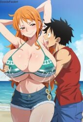 monkey d luffy from one piece by dasein
