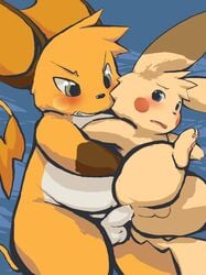 anal blush duo gay interspecies male male_only mek nintendo nude pikachu pokemon pokemon_(species) raichu sex