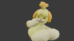 1girls 3d 3d_animation animal_crossing animated anthro ass barefoot big_ass big_breasts canine canine_humanoid closed_eyes completely_nude completely_nude_female evilfatnigga4 female female_only full_body furry ghostfluff0 humanoid isabelle_(animal_crossing) looking_at_viewer looking_back naked naked_female nintendo nude nude_female open_eyes shortstack skile sleepycordero solo solo_female tagme twerking video