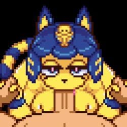 ankha from neko touch dx by countmoxi