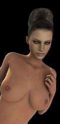 1girls 3d black_background breasts capcom completely_nude completely_nude_female excella_gionne female female_only garry's_mod human human_female human_only mod nipples nude nude_female resident_evil resident_evil_5 sasha2000dog simple_background solo