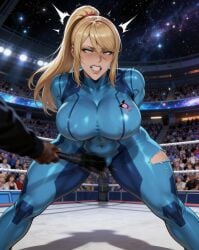 ai ai_art ai_generated angry angry_expression angry_face angry_female arena attitude_adjustment audience bdsm bdsm_gear bdsm_room big_breasts big_pussy bit_tits blonde_female blonde_hair blue_bodysuit bodysuit bondage breasts brutal cameltoe cameltoe_leggings cameltoe_spandex captured clitoris_bondage clitoris_torture clitoris_whipped damsel_in_distress dark-skinned_male dazed defeat defeated defeated_heroine distress duo embarrased_horny embarrassed embarrassed_female enjoying_punishment enjoyment extreme_pleasure female female_focus flogger flogging gameover helpless helpless_female high_heels impact interrogation interrogation_pov leaning_forward legs_apart locked_arms locked_up male masochism masochist metroid motion_blur nipples nipples_visible_through_clothing orgasm orgasm_face orgasm_from_pain overstimulation pain perfect_body pov pov_eye_contact pov_whipping public public_exposure public_humiliation public_punishment public_use puffy_pussy punished punishment pussy_whipping restrained restrained_female restrained_wrists restraints ripped_bodysuit ripped_clothes ripped_clothing ripped_leggings samus_aran shaking shaking_orgasm shaved_pussy slave stiff_nipples struggle struggling surprised_expression tied_up torture tortured trembling_for_pleasure whip whipped whipped_clit whipped_clitoris whipping whipping_pov wide_hips wide_legs wide_thighs zero_suit zero_suit_samus