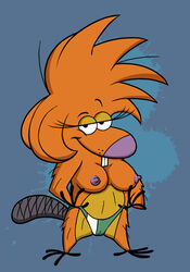 angry_beavers beaver female nickelodeon solo tagme treeflower