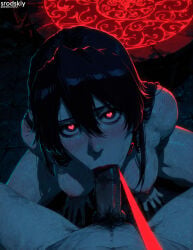 bambietta_basterbine bleach bleach:_the_thousand-year_blood_war ai_generated female hentai srodskiy tagme vulgar 1girls leash blowjob hypnosis heart heart-shaped_pupils 1boy1girl naked naked_female nude nude_female kneeling bitch blush sex rape_slave slave slave_girl big_breasts large_breasts