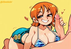 nami (one piece) from one piece by dlewdedai