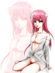 1girls drawn elfen_lied female female_only lucy_(elfen_lied) solo tagme