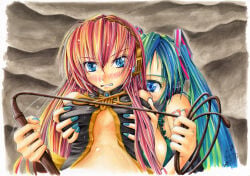 hatsune miku from vocaloid by roreru