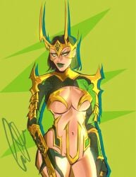 lady loki from marvel by teatimedroan