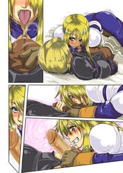 agrias_oaks comic final_fantasy final_fantasy_tactics final_fantasy_tactics_(original) imminent_blowjob imminent_fellatio imminent_oral penis ramza_beoulve tagme