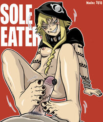 feet foot_fetish footjob madoc medusa_gorgon soul_eater tagme