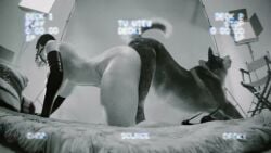 1boy 1girls 3d all_fours animated ass_to_ass big_breasts canine canine_on_human canine_penis domestic_dog dripping_cum female_human/male_feral female_on_feral femsub feral feral_on_female feral_on_human feral_penetrating feral_penetrating_human hanging_breasts human_female human_on_feral human_penetrated interspecies knotted knotting knotting_position large_breasts loving_it mascara muzzle_(object) muzzled pale-skinned_female ryth_(srvn) side_view solo srvn studio submissive_human tagme thick_ass video voluptuous zoophilia