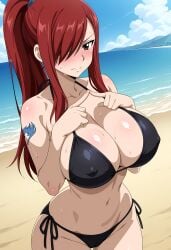 1girls ai_generated aindroidparanoid arm_tattoo ass big_ass big_breasts big_butt bikini blue_tattoo breasts busty butt curvy cute erza_scarlet fairy_tail fairy_tail_mark fat_ass female female_only hair hi_res hips huge_ass huge_breasts human large_ass large_breasts legs narrow_waist red-haired_female red_hair slim_waist tagme tattoo thick_ass thick_thighs voluptuous waist wide_hips