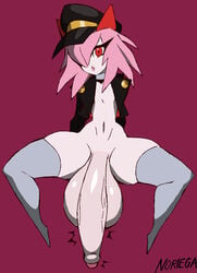 1boy balls femboy hung_trap hyper hyper_balls hyper_penis kirlia legwear male male_kirlia male_only male_pokemon nintendo noriega penis pokémon_(species) pokemon pokemon_(species) red_eyes solo solo_male topwear