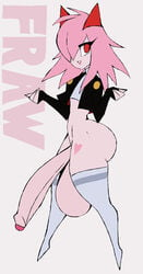 1boy balls femboy hung_trap hyper hyper_balls hyper_penis kirlia legwear male male_kirlia male_only male_pokemon nintendo noriega penis pokémon_(species) pokemon pokemon_(species) red_eyes solo solo_male topwear