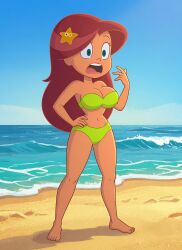 ai_generated bed marina_(zig_and_sharko) zig_and_sharko