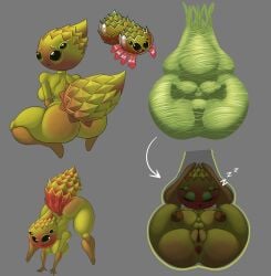 4_eyes anthro anus arachnid arthropod arthropod_abdomen ass ass_focus ass_up big_breasts blast_spinner_(pvz) electronic_arts female flora_fauna freckles hourglass_figure jack-o_pose plant plant_girl plantie plants_vs_zombies popcap_games sleeping spider_girl spider_humanoid spider_web thelordjoshua1 video_game_character