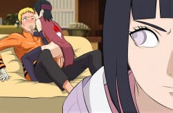 1boy 2d 2girls adult age_difference ai_generated angry angry_eyes big_penis black_hair blonde_hair blush boruto:_naruto_next_generations byakugan caught cheating cheating_husband clothed clothed_sex clothing cowgirl_position cucked_by_son's_girlfriend cucked_by_student cuckquean duo duo_focus embarrassed female female_on_top femdom finger_to_mouth furious husband_and_wife hyuuga_hinata indoors living_room male multiple_females multiple_girls naruto_(series) netorare no_panties ntr older_male older_male_and_younger_female penis petite pink_pussy pussy reverse_netorare riding riding_penis sarada_uchiha sex short_hair shushing size_difference small_dom_big_sub smaller_female smug smug_face smug_smile squatting squatting_cowgirl_position squatting_on_penis teenage_female teenager uchiha_sarada uchiha_symbol uncensored uzumaki_hinata uzumaki_naruto vaginal_penetration younger_female