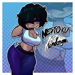 1girls 2025 breasts dark_skin dark_skinned_female female female_only mondongo nestoku oc original_character tagme thighs