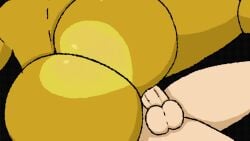 anthro anthro_penetrated beat_banger big_ass big_breasts cowgirl_position cum_inside doggy_style five_nights_at_freddy's foot_fetish footjob fredina's_nightclub furry golden_fredina_(cally3d) human missionary_position plap pov straight tagme vaginal_penetration video