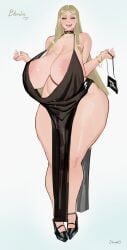 1girls big_areola big_breasts big_nipples big_thighs blonde_hair breasts breasts_bigger_than_head busty busty_female cleavage cleavage_cutout curvy curvy_body curvy_female curvy_figure curvy_hips enormous_breasts giant_breasts gigantic_breasts hips hips_wider_than_shoulders huge_breasts huge_thighs massive_breasts massive_thighs nipple_slip nipples nipples_visible_through_clothing original original_character revealing_clothes skrats suggestive thick_legs thick_thighs thighs thunder_thighs thunderthighs tits tits_bigger_than_head wide_hips wide_thighs