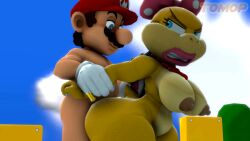 1boy 1girls 3d 3d_(artwork) animated ass furry mario mario_(series) penis sfm source_filmmaker tagme tomop video wendy_o._koopa