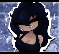 1girls 2025 breasts bust bust_portrait dark_skin dark_skinned_female female female_only mondongo nestoku oc original_character tagme