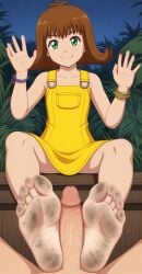 ai_generated barefoot dirty dirty_feet feet feet_fetish feet_on_penis female final_fantasy foot_fetish foot_play footjob game_freak happy human kingdom_hearts nintendo penis pokemon pov selphie_tilmitt sex soles toes uncensored