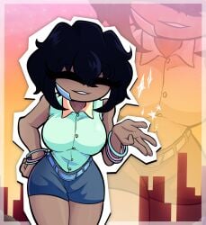 1girls 2025 breasts dark_skin dark_skinned_female female female_only mondongo nestoku oc original_character tagme thighs