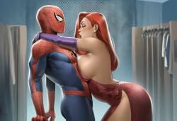 1boy 1boy1girl 1girls ai_generated big_ass big_breasts big_thighs breasts crossover curvaceous curvy curvy_figure digital_media_(artwork) disney female hips horny horny_female huge_ass huge_breasts huge_thighs jessica_rabbit large_ass large_breasts large_thighs legs light-skinned_female light-skinned_male light_skin male male/female married_female marvel marvel_comics mature mature_female peter_parker phophopho red_hair slim_waist spider-man spider-man_(series) story straight thick thick_ass thick_hips thick_legs thick_thighs thighs touchstone voluptuous waist who_framed_roger_rabbit wide_hips wife