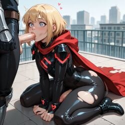 1:1 1:1_aspect_ratio ai_generated anime anime_style big_ass big_dick big_penis blonde_hair crossdressing femboy flat_chest flat_chested gay genderswap genderswap_(ftm) hero kara_zor-el kryptonian lips male male_only my_adventures_with_superman otoko_no_ko otokonoko penis sissy supergirl supergirl_(my_adventures_with_superman) superman_(series) tomgirl trap twink uncensored veiny_penis yaoi