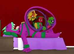 anthro chomper_(pvz) chompzilla_(pvz) electronic_arts female flora_fauna green_shadow_(pvz) peashooter_(pvz) plant plant_girl plantie plants_vs_zombies popcap_games rose_(pvz) solar_flare_(pvz) sunflower_(pvz) tagme_(artist) video_game_character vore