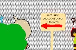 2025 2026 ambiguous_gender bent_over bush december_holiday deer deer_girl deltarune dess_holiday dialogue digital_media_(artwork) doe dumptruck_ass english_text from_side gigantic_ass huge_ass hyper_ass in_bushes kris_(deltarune) sign smell tail teasing undertale undertale_(series)
